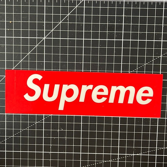 AUTHENTIC SUPREME STICKER - Picture 1 of 3